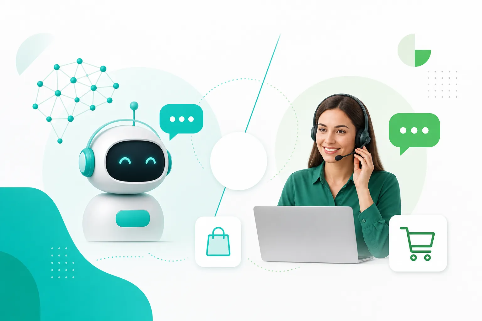 AI Chatbots vs Human Agents for E-commerce Sales Support: Choosing the Right Solution in 2026
