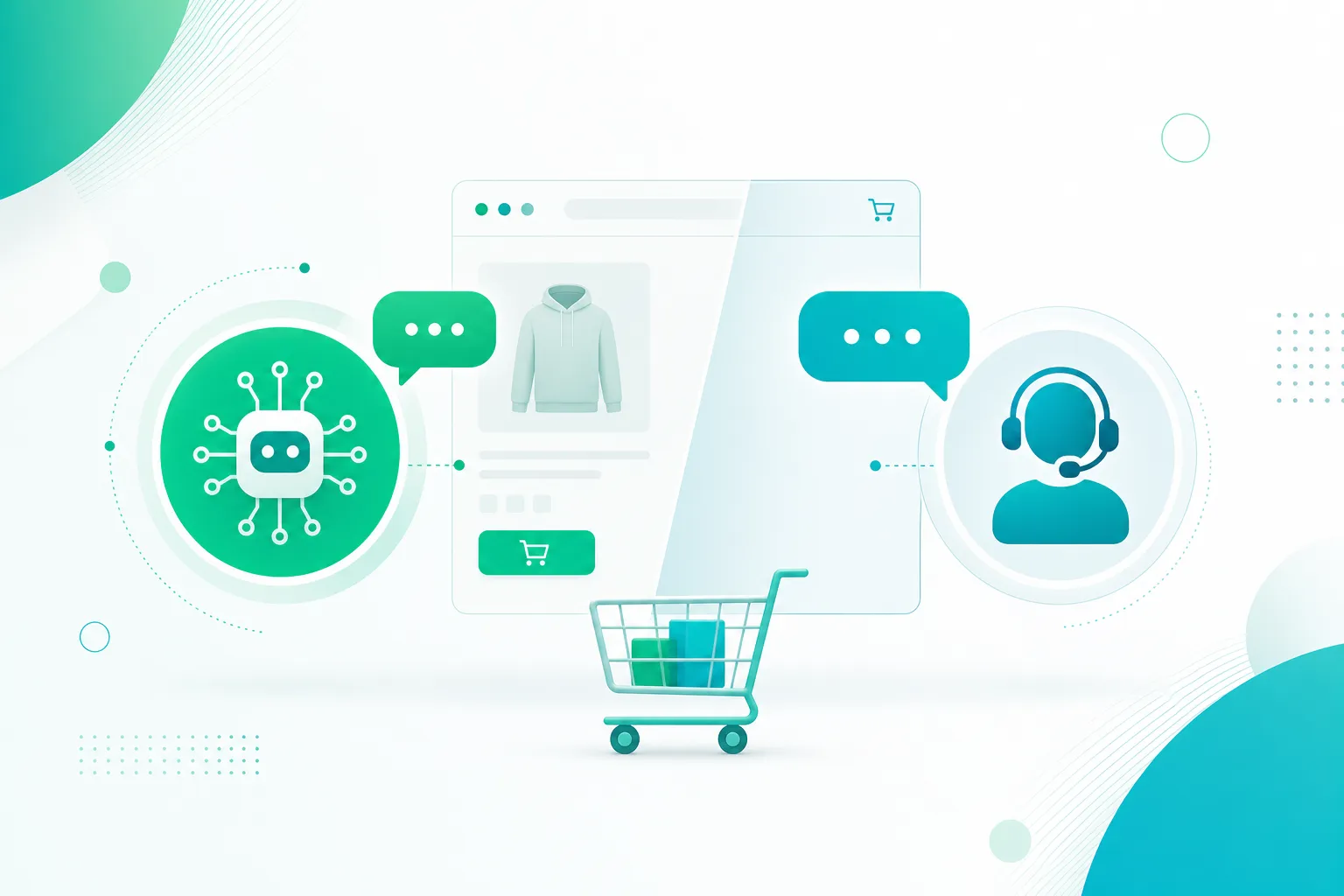Understanding the Difference Between AI and Live Chat for WooCommerce in 2026